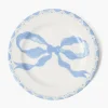 Summer Crockery | Dinner Plates<Mrs. Alice Marilyn Blue Bow Dinner Plate