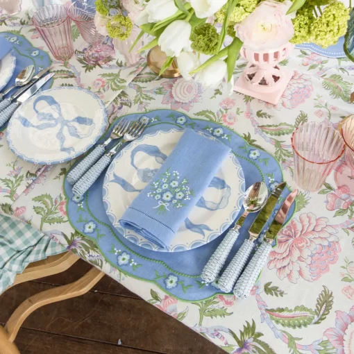 Summer Crockery | Starter Plates<Mrs. Alice Marilyn Blue Bow Starter Plate