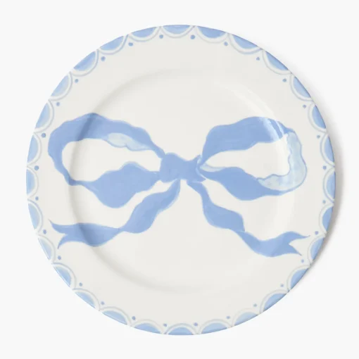 Summer Crockery | Starter Plates<Mrs. Alice Marilyn Blue Bow Starter Plate