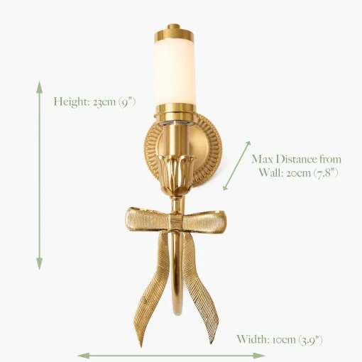 Rechargeable Table Lamps | Wall Lighting<Mrs. Alice Marilyn Bow Rechargeable Wall Light