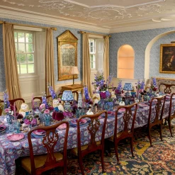 Placemats<Mrs. Alice Marlene Blue & Purple Placemats (Set of 4)