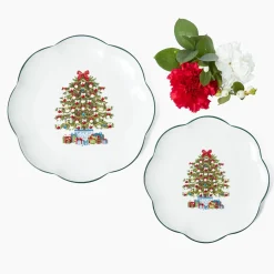 Starter Plates<Mrs. Alice Christmas Tree Starter Plate
