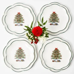 Starter Plates<Mrs. Alice Christmas Tree Starter Plate