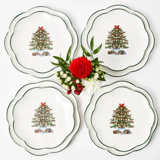 Starter Plates<Mrs. Alice Christmas Tree Starter Plate