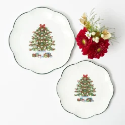 Starter Plates<Mrs. Alice Christmas Tree Starter Plate
