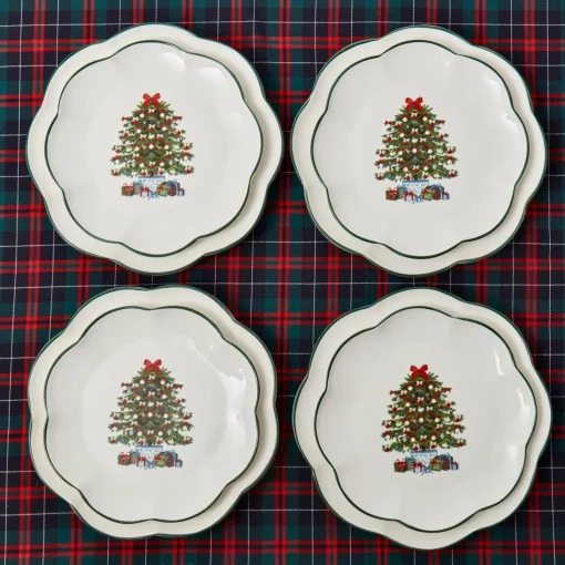 Starter Plates<Mrs. Alice Christmas Tree Starter Plate