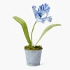 Year-round Decorations | Forever Blooms<Mrs. Alice Handpainted Blue Tulip