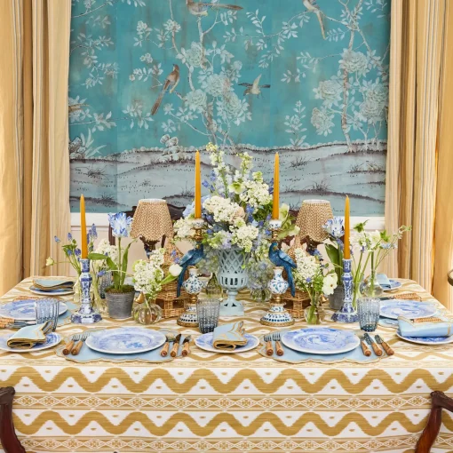 Year-round Decorations | Forever Blooms<Mrs. Alice Handpainted Blue Tulip