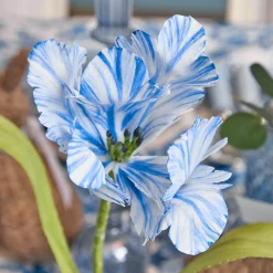 Year-round Decorations | Forever Blooms<Mrs. Alice Handpainted Blue Tulip