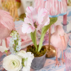 Year-round Decorations | Forever Blooms<Mrs. Alice Handpainted Pink Tulip