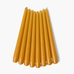 Summer Candleware | Candles<Mrs. Alice Mustard Candles (Set of 8)