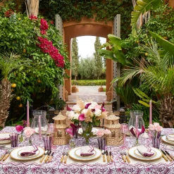 Summer Crockery | Crockery Sets<Mrs. Alice Nancy Bamboo Dinner & Starter Plates (Set of 8)
