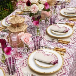 Summer Crockery | Crockery Sets<Mrs. Alice Nancy Bamboo Dinner & Starter Plates (Set of 8)