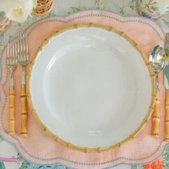 Summer Crockery | Dinner Plates<Mrs. Alice Nancy Bamboo Dinner Plate