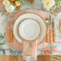 Summer Crockery | Dinner Plates<Mrs. Alice Nancy Bamboo Dinner Plate (Set of 4)