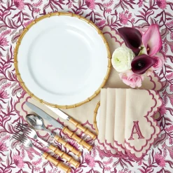 Summer Crockery | Dinner Plates<Mrs. Alice Nancy Bamboo Dinner Plate