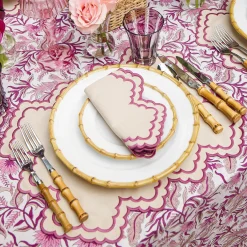 Summer Crockery | Starter Plates<Mrs. Alice Nancy Bamboo Starter Plate
