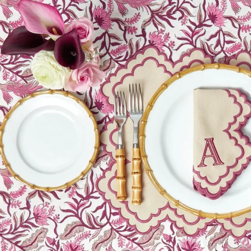 Summer Crockery | Starter Plates<Mrs. Alice Nancy Bamboo Starter Plate