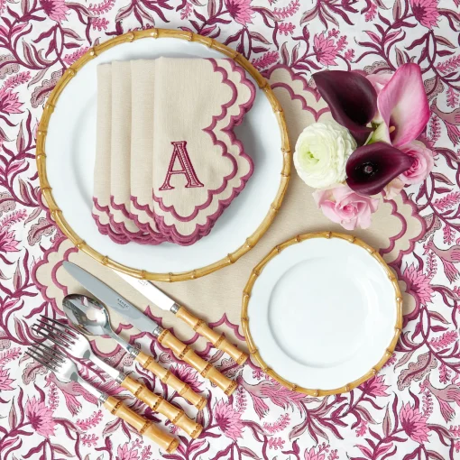 Summer Crockery | Starter Plates<Mrs. Alice Nancy Bamboo Starter Plate