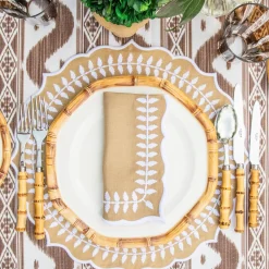 Napkins | For Her<Mrs. Alice Natural Laurel Napkins (Set of 4)