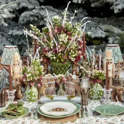 Christmas Decorations<Mrs. Alice Natural Wood Nutcracker Family