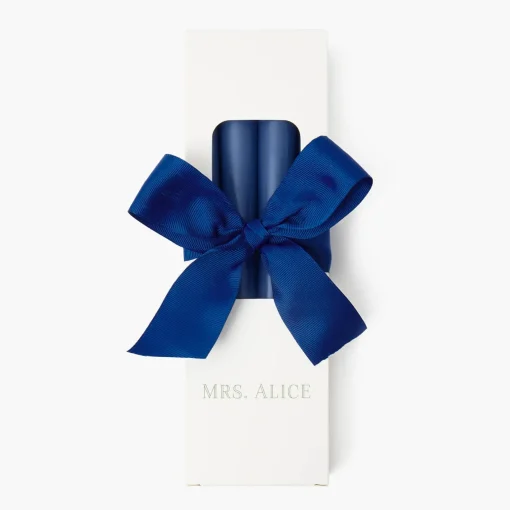 Summer Candleware<Mrs. Alice Navy Candles (Set of 8)
