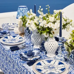 Summer Candleware<Mrs. Alice Navy Candles (Set of 8)
