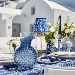 Jugs | For The Homemaker<Mrs. Alice Navy Hobnail Jug