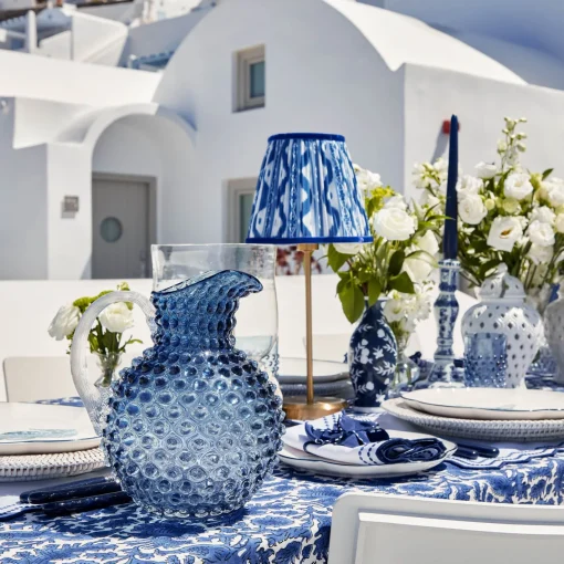 Jugs | For The Homemaker<Mrs. Alice Navy Hobnail Jug