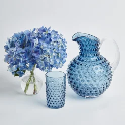 Jugs | For The Homemaker<Mrs. Alice Navy Hobnail Jug
