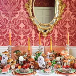 Autumn Decorations<Mrs. Alice Nutshell Glitter Wreath (Set of 4)