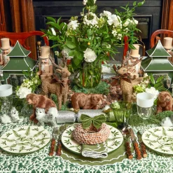 Autumn Decorations<Mrs. Alice Nutshell Glitter Wreath (Set of 4)