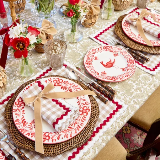 Napkin Rings & Bows<Mrs. Alice Oat Velvet Bow (Set of 4) - 20cm