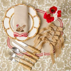 Napkin Rings & Bows<Mrs. Alice Oat Velvet Bow (Set of 4) - 20cm