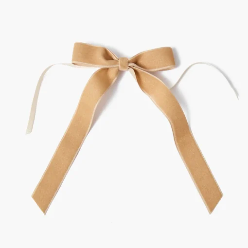 Napkin Rings & Bows<Mrs. Alice Oat Velvet Bow (Set of 4) - 20cm