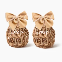 Napkin Rings & Bows<Mrs. Alice Oat Velvet Napkin Bows (Set of 4)