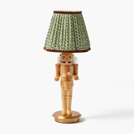 Lampshades<Mrs. Alice Olive & Chocolate Lotus Lampshade (18cm)