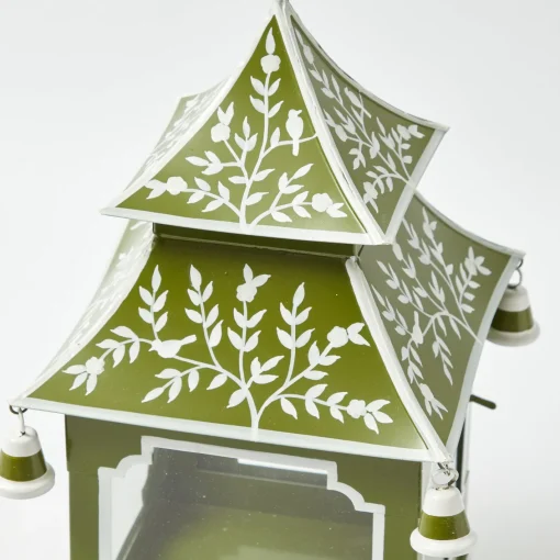 Christmas Decorations | Pagodas & Lanterns<Mrs. Alice Olive Chinoiserie Pagoda Lantern