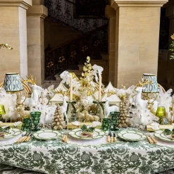 Summer Glassware | Summer Candleware<Mrs. Alice Olive Glass Lantern Tea Light Holder (Pair) - 18 cm