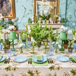 Summer Glassware | Summer Candleware<Mrs. Alice Olive Glass Lantern Tea Light Holder (Pair) - 18 cm