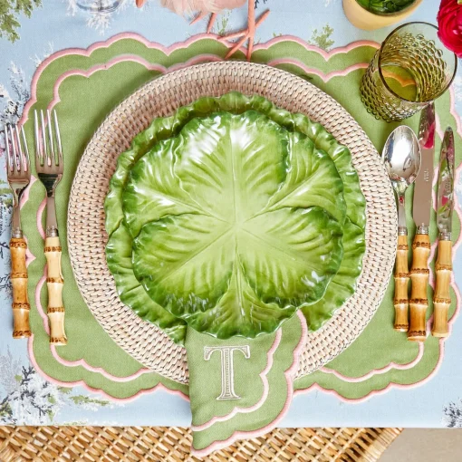 Glasses<Mrs. Alice Olive Green Hobnail Glasses (Set of 6)