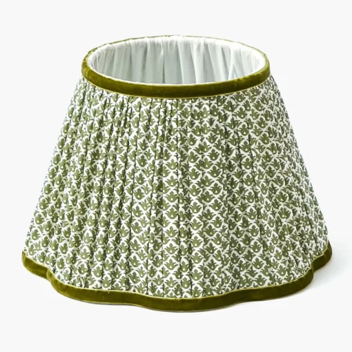 Lampshades<Mrs. Alice Olive Lotus Lampshade (22cm)