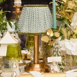 Lampshades<Mrs. Alice Olive Lotus Lampshade (22cm)