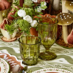 Glasses<Mrs. Alice Olive Scalloped Wine Glasses (Set of 6)