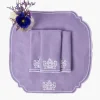 Napkins<Mrs. Alice Pagoda Lilac Linen Napkins (Set of 4)
