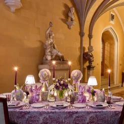Napkins<Mrs. Alice Pagoda Lilac Linen Napkins (Set of 4)