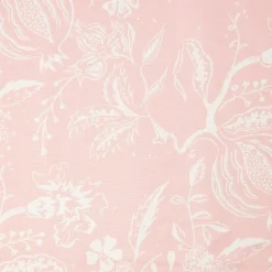 Serena Fresson Fabrics<Mrs. Alice Palm Beach Pink Chelsea Square Fabric
