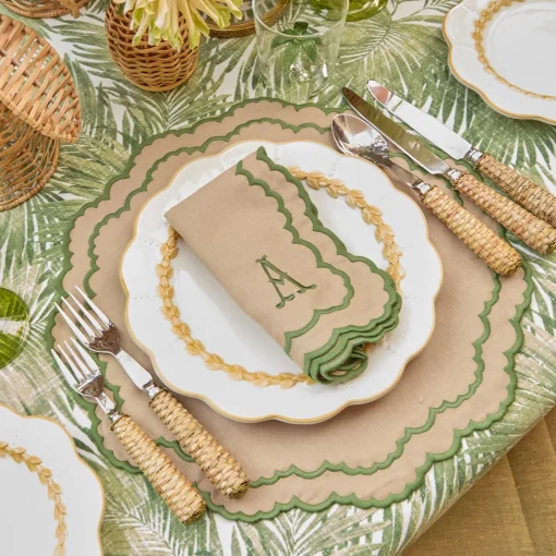 Summer Glassware | Glasses<Mrs. Alice Palm Tree Glasses (Set of 4)