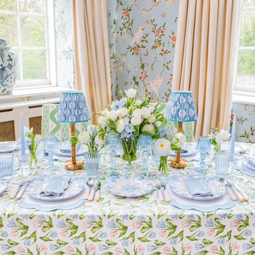 Tablecloths<Mrs. Alice Pastel Tulip Tablecloth