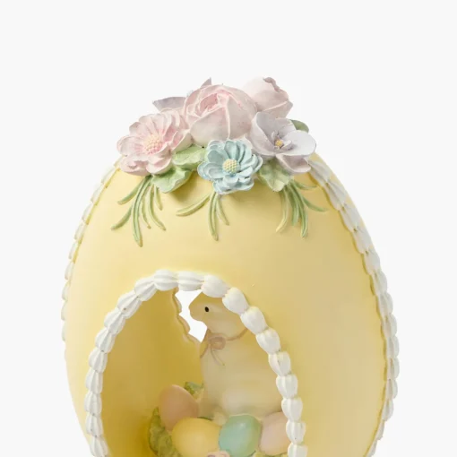 Spring Decorations<Mrs. Alice Pastel Yellow Bunny in Egg